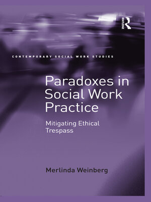 cover image of Paradoxes in Social Work Practice